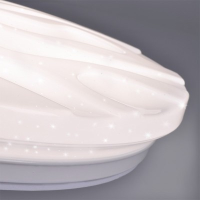 Solight LED stropní světlo Wave, 60W, 4200lm, stmívatelné, změna chromatičnosti, dálkové ovládání - foto č. 4
