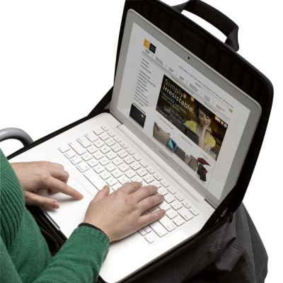 Case Logic pouzdro na notebook 13'' QNS113K - černé - foto č. 5