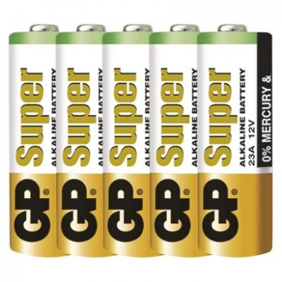 Alkalická speciální baterie GP 23AF (MN21, V23GA) 12 V, 5 ks (5 ks) - foto č. 4