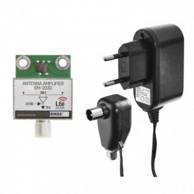 Anténa venkovní EM-030, 0–100 km, DVB-T2, DAB, filtr LTE/4G (1 ks) - foto č. 5