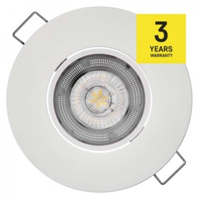 LED bodové svítidlo SIMMI bílé, kruh 5W teplá bílá (1 ks) - foto č. 39