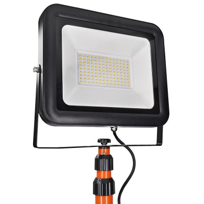 Solight LED venkovní reflektor PRO s vysokým stojanem, 100W, 9200lm, kabel se zástrčkou, AC 230V - foto č. 3