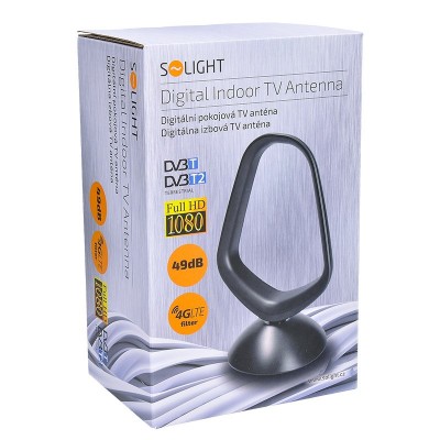 Solight digitální pokojová anténa, DVB-T2, 49dB - foto č. 4