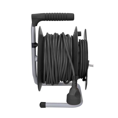 Solight prodlužovací přívod na bubnu, 1 zásuvka, 25m, černý kabel, 3x 1,5mm2 - foto č. 3