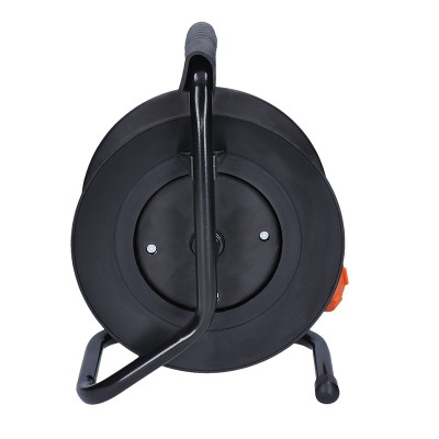 Solight prodlužovací přívod na bubnu, 4 zásuvky, 15m, oranžový kabel, 3x 1,5mm2 - foto č. 6