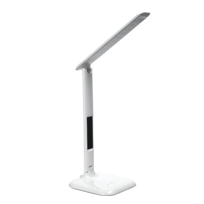 Solight LED stmívatelná stolní lampička s displejem, 7W, volba teploty světla, bílý lesk - foto č. 12