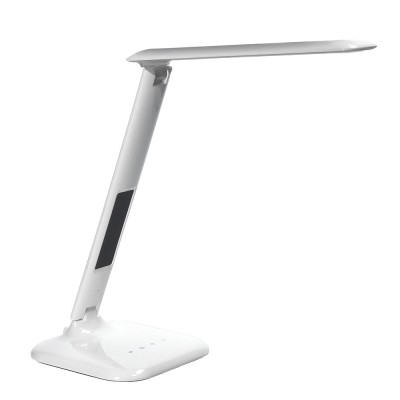 Solight LED stmívatelná stolní lampička s displejem, 7W, volba teploty světla, bílý lesk - foto č. 13
