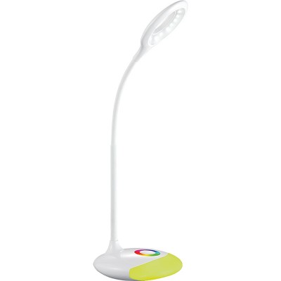 Solight LED stolní lampička nabíjecí, 5W, RGB podsvícení, stmívatelná, USB napájení - foto č. 2
