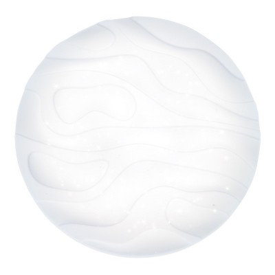 Solight LED stropní světlo Wave, 30W, 2100lm, stmívatelné, změna chromatičnosti, dálkové ovládání - foto č. 3