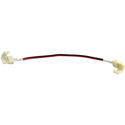 Solight propojovací kabel pro LED pásy, 10mm zacvakávací konektor na obou stranách, 1ks, sáček - foto č. 2