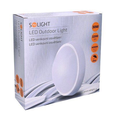 Solight LED venkovní osvětlení, 30W, 2200lm, 4000K, IP65, 32cm - foto č. 9