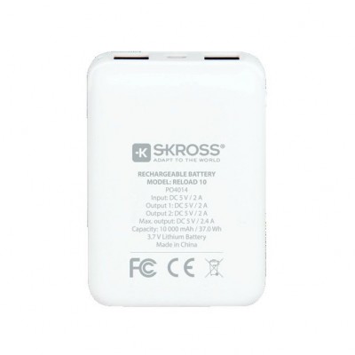 SKROSS powerbank Reload 10, 10 000mAh, 2x USB-A - foto č. 3