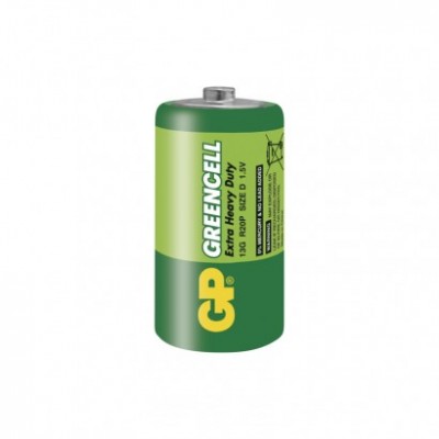 Zinková baterie GP Greencell D (R20) (2 ks) - foto č. 4