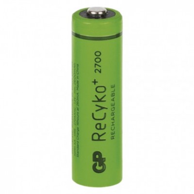 Nabíjecí baterie GP ReCyko+ 2700 (AA) (4 ks) - foto č. 4