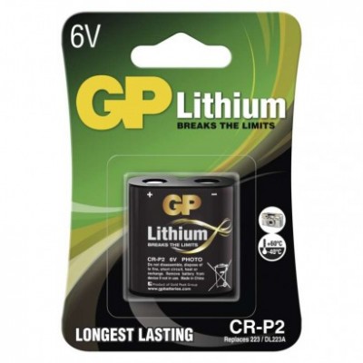 Lithiová baterie GP CR-P2 (1 ks) - foto č. 2