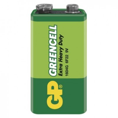 Zinková baterie GP Greencell 9V (6F22) (1 ks) - foto č. 5
