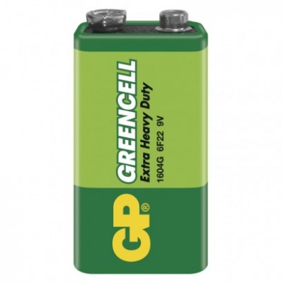Zinková baterie GP Greencell 9V (6F22) (1 ks) - foto č. 9