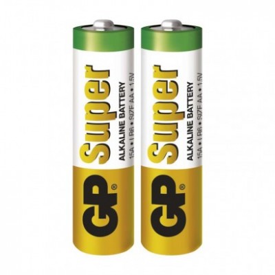 Alkalická baterie GP Super AA (LR6) (2 ks) - foto č. 2