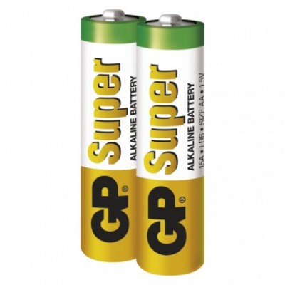 Alkalická baterie GP Super AA (LR6) (2 ks) - foto č. 6
