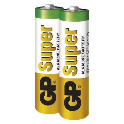 Alkalická baterie GP Super AA (LR6) (2 ks) - foto č. 5
