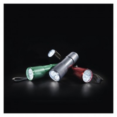 LED ruční kovová svítilna P3848A, 50 lm, 3× AAA, 24 ks, display box (24 ks) - foto č. 9