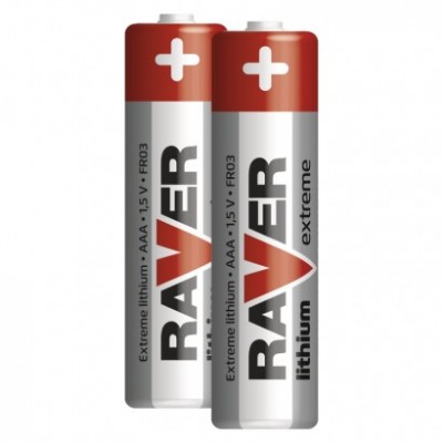 Lithiová baterie RAVER AAA (FR03) (2 ks) - foto č. 4