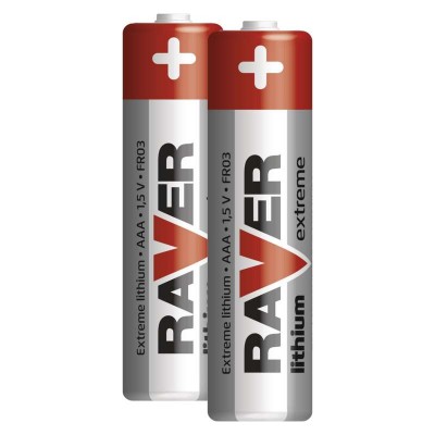 Lithiová baterie RAVER AAA (FR03) (2 ks) - foto č. 3
