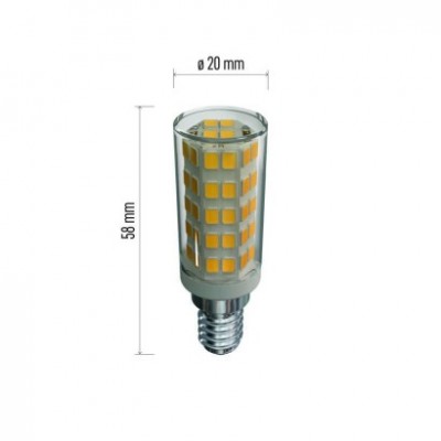 LED žárovka do digestoře Classic JC / E14 / 4,5 W (40 W) / 465 lm / teplá bílá (1 ks) - foto č. 14