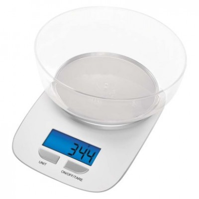 Digitální kuchyňská váha EV016, bílá (1 ks) - foto č. 2