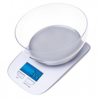Digitální kuchyňská váha EV016, bílá (1 ks) - foto č. 3