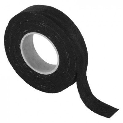 Izolační páska textilní 19mm / 10m černá (1 ks) - foto č. 2