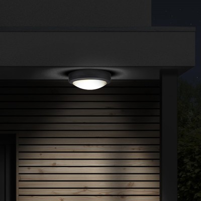 Solight LED venkovní osvětlení Siena, šedé, 13W, 910lm, 4000K, IP54, 17cm - foto č. 8