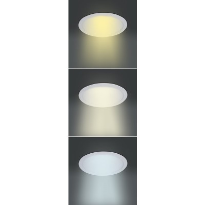 Solight LED mini panel CCT, podhledový, 12W, 900lm, 3000K, 4000K, 6000K, kulatý - foto č. 2