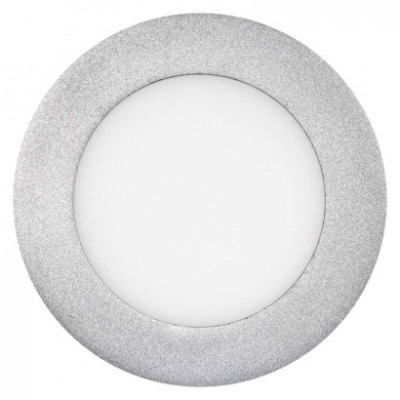 LED přisazené svítidlo PROFI, kruhové, stříbrné, 6W neutrální bílá (1 ks) - foto č. 4