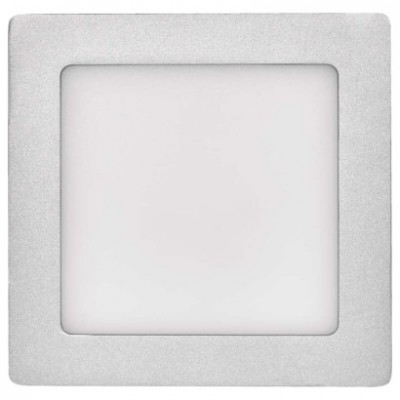LED přisazené svítidlo PROFI, čtvercové, stříbrné, 12,5W neutrální bílá (1 ks) - foto č. 5