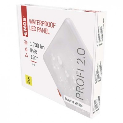 LED vestavné svítidlo VIXXO, čtvercové, bílé, 19W neut.b.,IP65 (1 ks) - foto č. 20