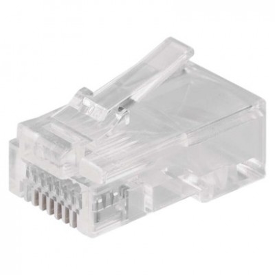 Konektor pro UTP kabel (drát), bílý (20 ks) - foto č. 2