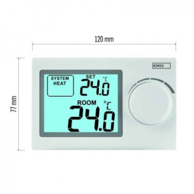 Pokojový manuální drátový termostat P5604 (1 ks) - foto č. 19