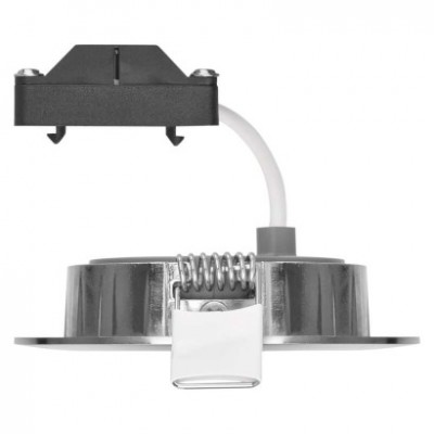 LED bodové svítidlo SIMMI stříbrné, kruh 5W teplá bílá (1 ks) - foto č. 11