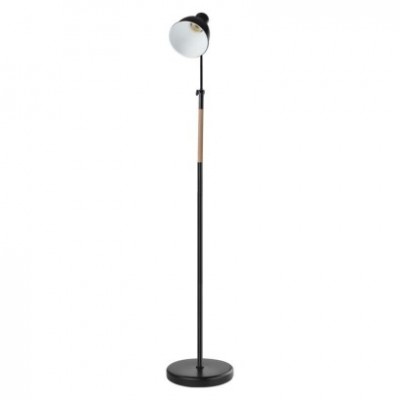 Stojací lampa EDWARD na žárovku E27, 150 cm, černá (1 ks) - foto č. 2