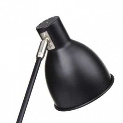 Stojací lampa EDWARD na žárovku E27, 150 cm, černá (1 ks) - foto č. 8