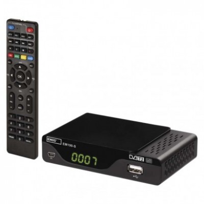 Set-top box EMOS EM190-S HD HEVC H265 (DVB-T2) (1 ks) - foto č. 2
