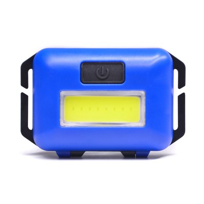 Solight LED čelová svítilna, 3W COB, modrá - foto č. 2