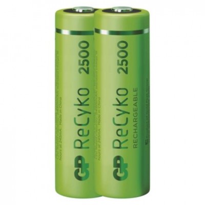 Nabíjecí baterie GP ReCyko 2500 AA (HR6) (2 ks) - foto č. 2
