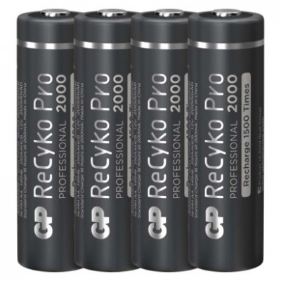 Nabíjecí baterie GP ReCyko Pro Professional AA (HR6) (4 ks) - foto č. 3