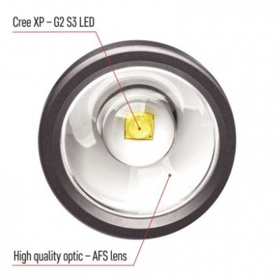 CREE LED kovová svítilna Ultibright 70, 340lm, 3xAAA (1 ks) - foto č. 35