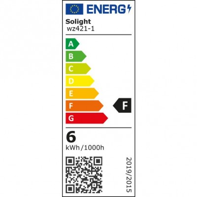 Solight LED žárovka, svíčka, 6W, E14, 6000K, 510lm - foto č. 3