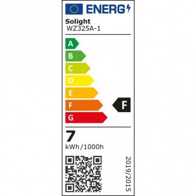 Solight LED žárovka, bodová , 7W, GU10, 6000K, 595lm, bílá - foto č. 3