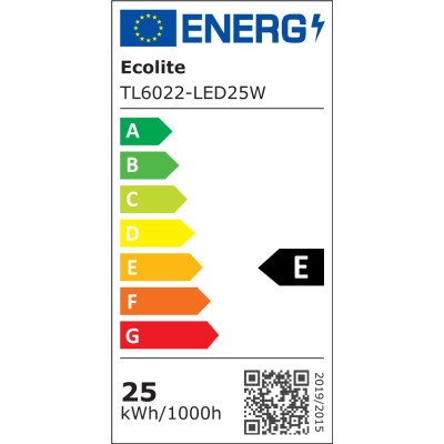 LED sv. stropní 25W,2525lm,PC opál. kryt,IP20  - foto č. 3