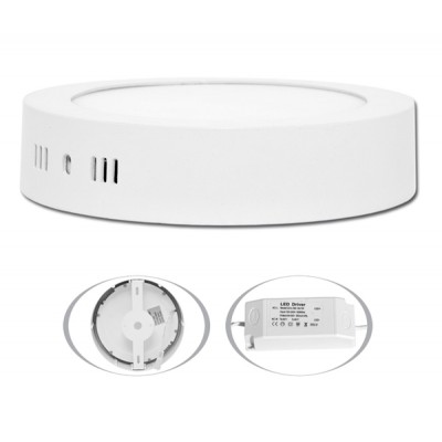SMD kruh přisazený 30cm,25W,2700K,IP20,2240Lm - foto č. 2